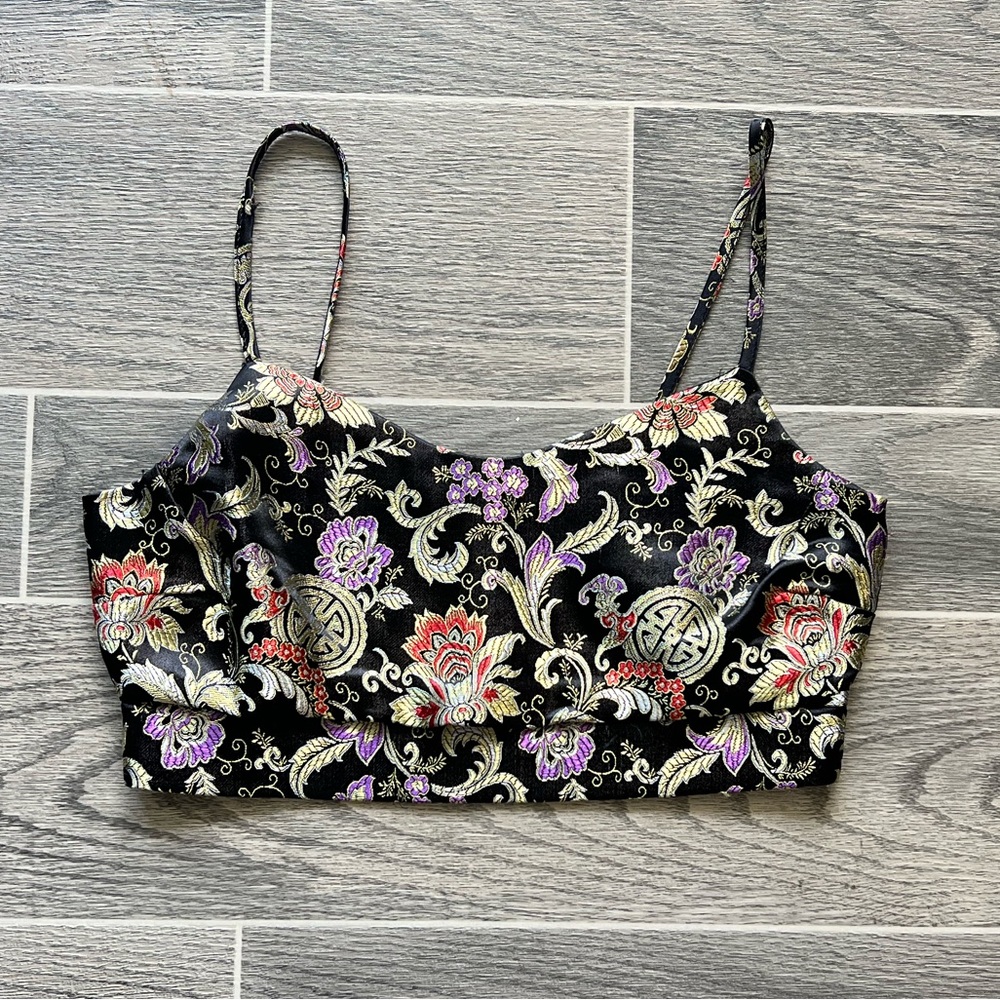 Polly&Esther, silk-like bralette top!